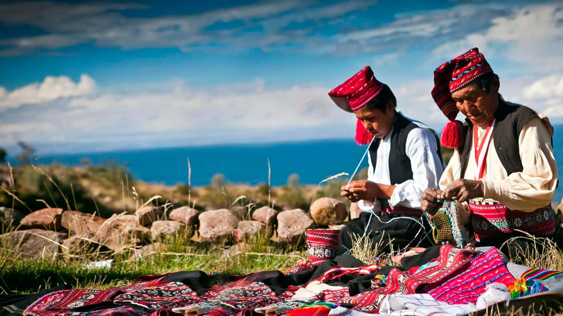 ilha taquile em puno