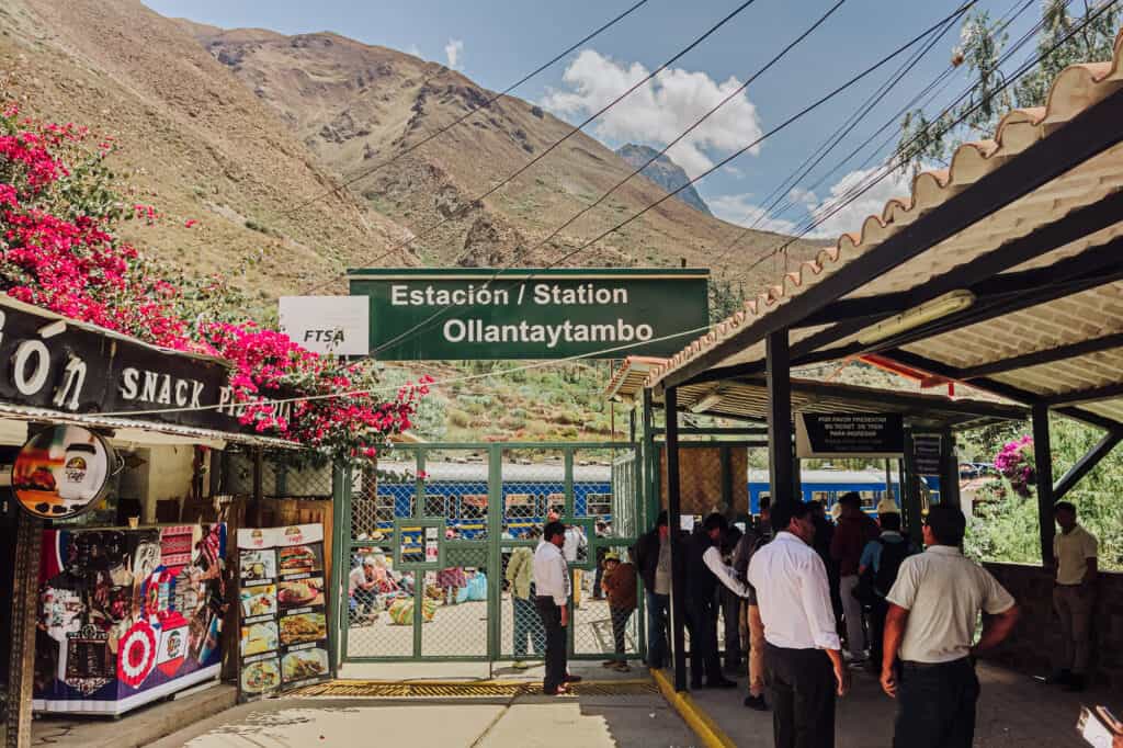estação de Ollantaytambo