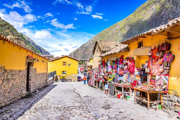 O vilarejo de Ollantaytambo