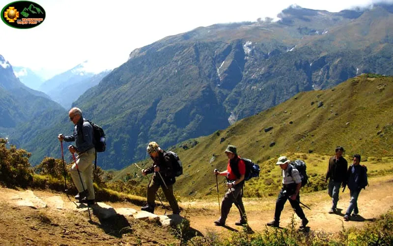 Trekking em grupo